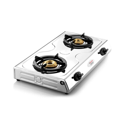 Butterfly SS LPG Gas Stove 2B 2 Burner Rhino