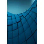 Blue Color Box Pattern Mobile case cover - Image 2
