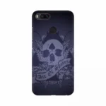 Dark Skull and the flower Mobile Case Cover