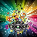 Loud music background Mobile Case Cover - Image 2