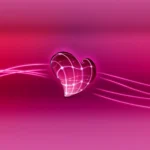 Pink heart Mobile Case Cover - Image 2