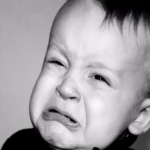 Crying Cute Baby Mobile case cover - Image 2