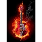 Firing Guitar Mobile Case Cover - Image 2