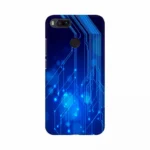 Blue color Circuit Mobile Case Cover