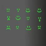 Generic Green Kids Room Decor Radium Wall Sticker