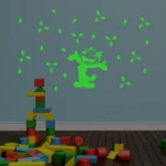 Generic Green Kids Room Decor Radium Wall Sticker - Image 4