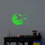 Generic Green Kids Room Decor Radium Wall Sticker - Image 4