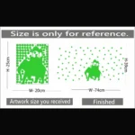 Generic Green Kids Room Decor Radium Wall Sticker - Image 2