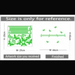 Generic Green Radium Wall Sticker - Image 2