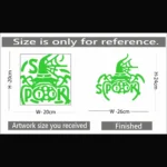 Generic Green Decorative Radium Wall Sticker - Image 2