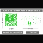 Generic Green Kids Room Decor Radium Wall Sticker - Image 2