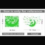 Generic Green Decorative Radium Wall Sticker - Image 2