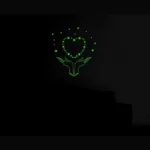 Generic Green Galaxy Of Stars Radium Wall Sticker - Image 4