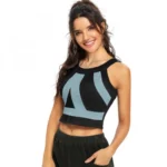 Generic Women's 95% Polyester 5% Spandex Western Wear Tops (Pista) - Image 3