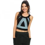 Generic Women's 95% Polyester 5% Spandex Western Wear Tops (Pista)