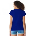 Generic Women's Cotton Western Wear T Shirt (Royal Blue) - Image 2
