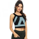 Generic Women's 95% Polyester 5% Spandex Western Wear Tops (Pista) - Image 5