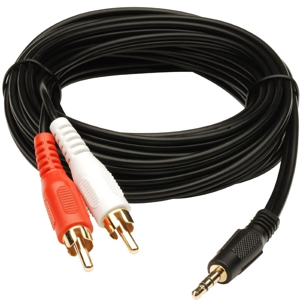 51958839112_d6d3fca605_o_d-1000x1000-1.webp Generic 3.5mm Stereo Audio Male to 2RCA Male EP to 2RCA 3 Yards Connects Mobile and Home Theatre (Black) - Image 1