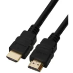 Generic HDMI Cable Male to Male 1.5 Yards Supports All HDMI Devices, High Speed 3D, 4K, Full HD 1080p (Black) - Image 2
