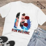 Generic Men's PC Cotton Cricket Design Printed T Shirt (Color: White, Thread Count: 180GSM) - Image 4