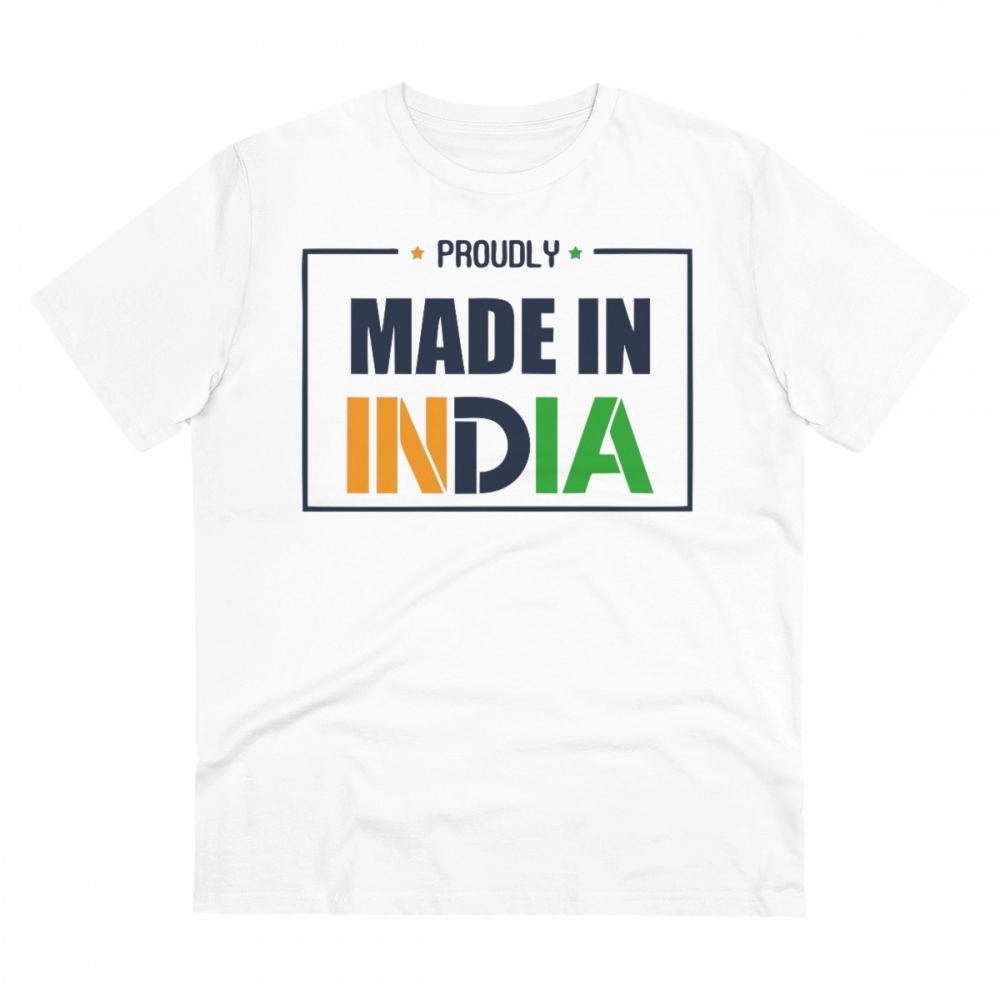52056065081_feae92b037_o_d-1000x1000-1.webp Generic Men's PC Cotton Made In India Printed T Shirt (Color: White, Thread Count: 180GSM) - Image 1