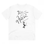 Generic Men's PC Cotton Jay Sardar Printed T Shirt (Color: White, Thread Count: 180GSM)