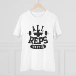 Generic Men's PC Cotton All Reps Matter Printed T Shirt (Color: White, Thread Count: 180GSM) - Image 3