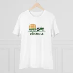 Generic Men's PC Cotton Load Na Lee Printed T Shirt (Color: White, Thread Count: 180GSM) - Image 3