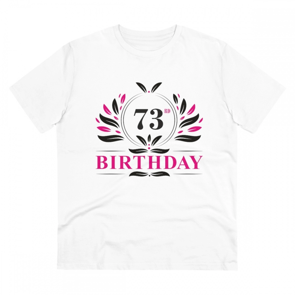 52059864247_93b36a5c1d_o_d-1000x1000-1.webp Generic Men's PC Cotton 73rd Birthday Printed T Shirt (Color: White, Thread Count: 180GSM) - Image 1