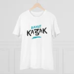 Generic Men's PC Cotton Bahot Kadak Printed T Shirt (Color: White, Thread Count: 180GSM) - Image 3