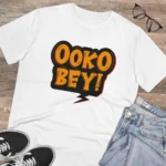 Generic Men's PC Cotton Telugu Desing Printed T Shirt (Color: White, Thread Count: 180GSM) - Image 4