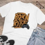 Generic Men's PC Cotton Explore The Unseen Printed T Shirt (Color: White, Thread Count: 180GSM) - Image 4