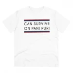 Generic Men's PC Cotton Quotes Printed T Shirt (Color: White, Thread Count: 180GSM)