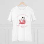 Generic Men's PC Cotton Telugu Desing Printed T Shirt (Color: White, Thread Count: 180GSM) - Image 3