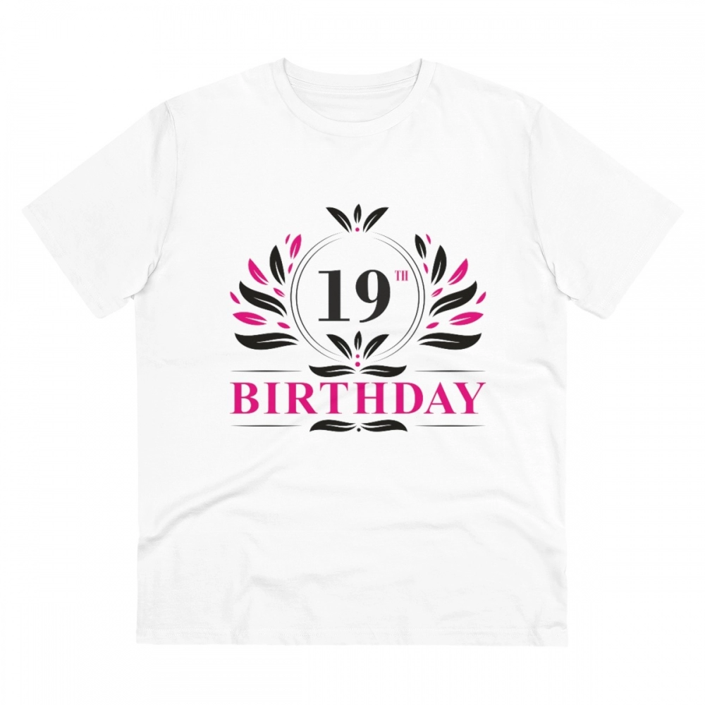 52061123154_f06feb5200_o_d-1000x1000-1.webp Generic Men's PC Cotton 19th Birthday Printed T Shirt (Color: White, Thread Count: 180GSM) - Image 1