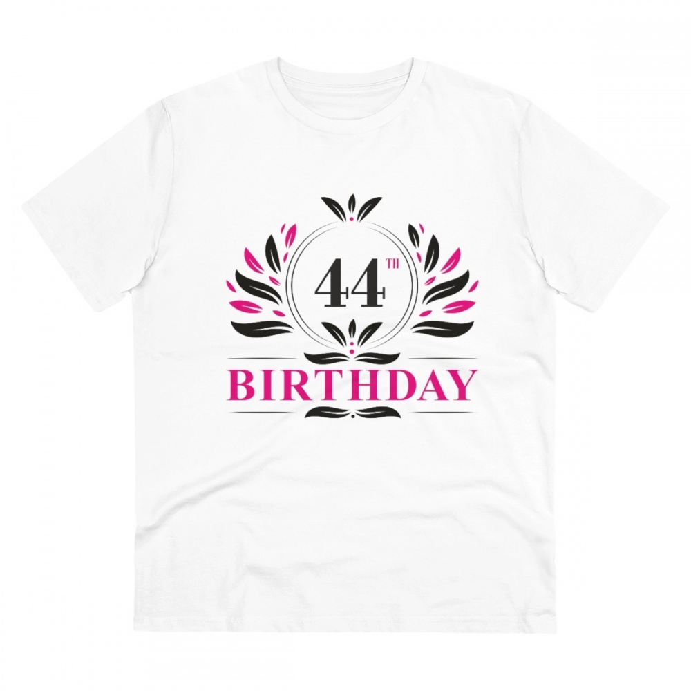 52061135704_b7c071c623_o_d-1000x1000-1.webp Generic Men's PC Cotton 44th Birthday Printed T Shirt (Color: White, Thread Count: 180GSM) - Image 1