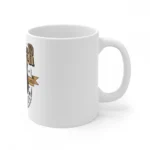 Generic Ceramic Gorila Desing Printed Coffee Mug (Color: White, Capacity:330ml) - Image 5