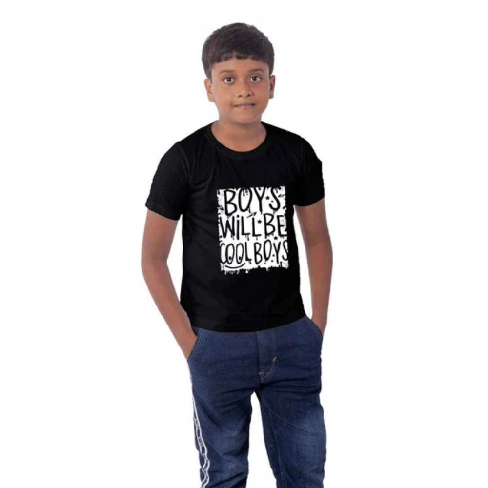 52320490482_7f04b29a4f_o_d-1000x1000-1.webp Generic Boys Cotton Will Be Cool Half Sleeve TShirt (Black) - Image 1