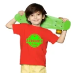 Generic Boys Cotton Adorable Baby Half Sleeve TShirt (Red) - Image 4