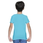 Generic Boys Cotton Baby Shark Half Sleeve TShirt (Blue) - Image 2