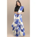 Generic Women's Joya Silk Saree with Blouse (Blue, 5-6 Mtrs) - Image 4