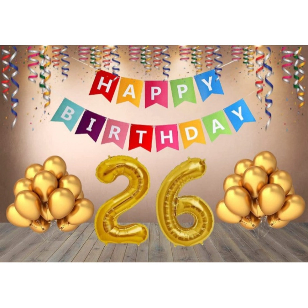 52583093995_1e8a88b102_o_d-1000x1000-1.webp Generic 26Th Happy Birthday Decoration Combo With Multi Color Banner (Golden) - Image 1