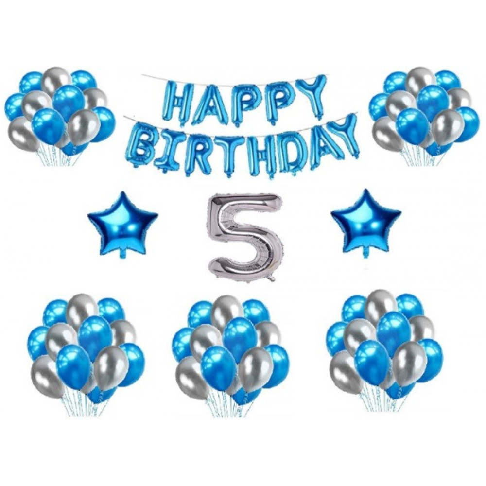 52583164973_7beedc886e_o_d-1000x1000-1.webp Generic 5Th Happy Birthday Decoration Combo With Foil And Star Balloons (Blue, Silver) - Image 1
