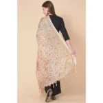 Generic Women's Art Silk Printed Dupatta (White, Length: 2.25 to 2.50 Mtr) - Image 5