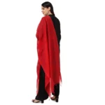 Generic Women's Cotton Embroidered Dupatta (Red, Length: 2.25 to 2.50 Mtr) - Image 5