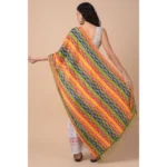 Generic Women's Chanderi Printed Dupatta (Multicolor, Length: 2.25 to 2.50 Mtr) - Image 5