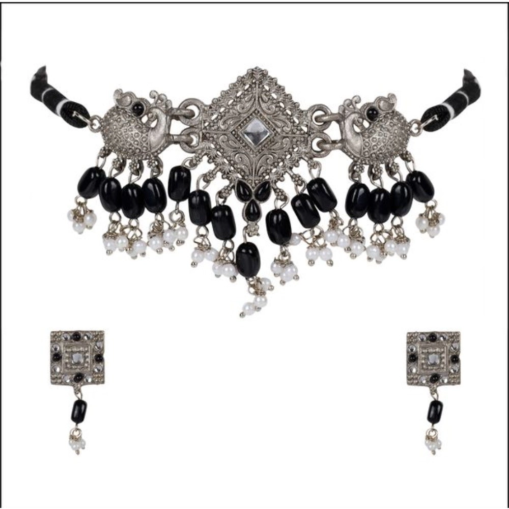 53534146096_aca849b6c8_o_d-1000x1000-1.webp Generic Women's Rose Gold Plated Alloy Necklace & Earings Set (Silver) - Image 1