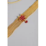 Generic Women's Rose Gold Plated Alloy Necklace & Earings Set (Gold) - Image 2