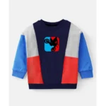 Generic Boy's Casual Full Sleeve Printed Cotton T Shirt With Pant (Blue) - Image 5