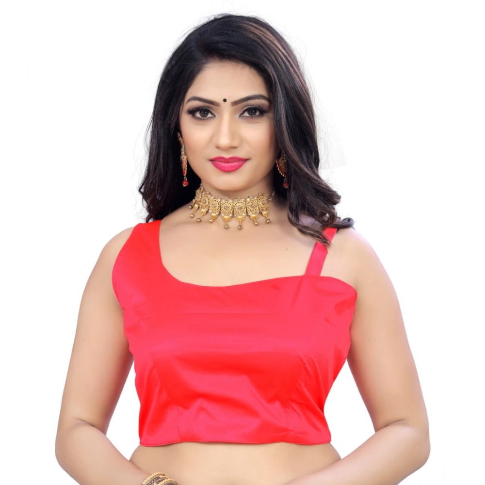 53726843686_284c2bafdc_o_d-1000x1000-1.webp Generic Women's Satin Satin Readymade Blouse (Light Pink, Size: Free Size) - Image 1